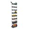 Smart Design 8-Tier Over-The-Door Hanging Pantry Organizer Black